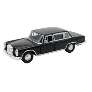 Метална количка Mercedes-Benz 600 / Мерцедес, 1963, WELLY, мащаб 1:34, черен цвят