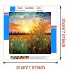 Диамантен гоблен 20 x 20 "Поле с цветя"