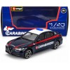 Колекционерски метален модел Alfa Romeo Giulia Carabinieri / Алфа Ромео, 2015, Bburago, 1:43, тъмносин