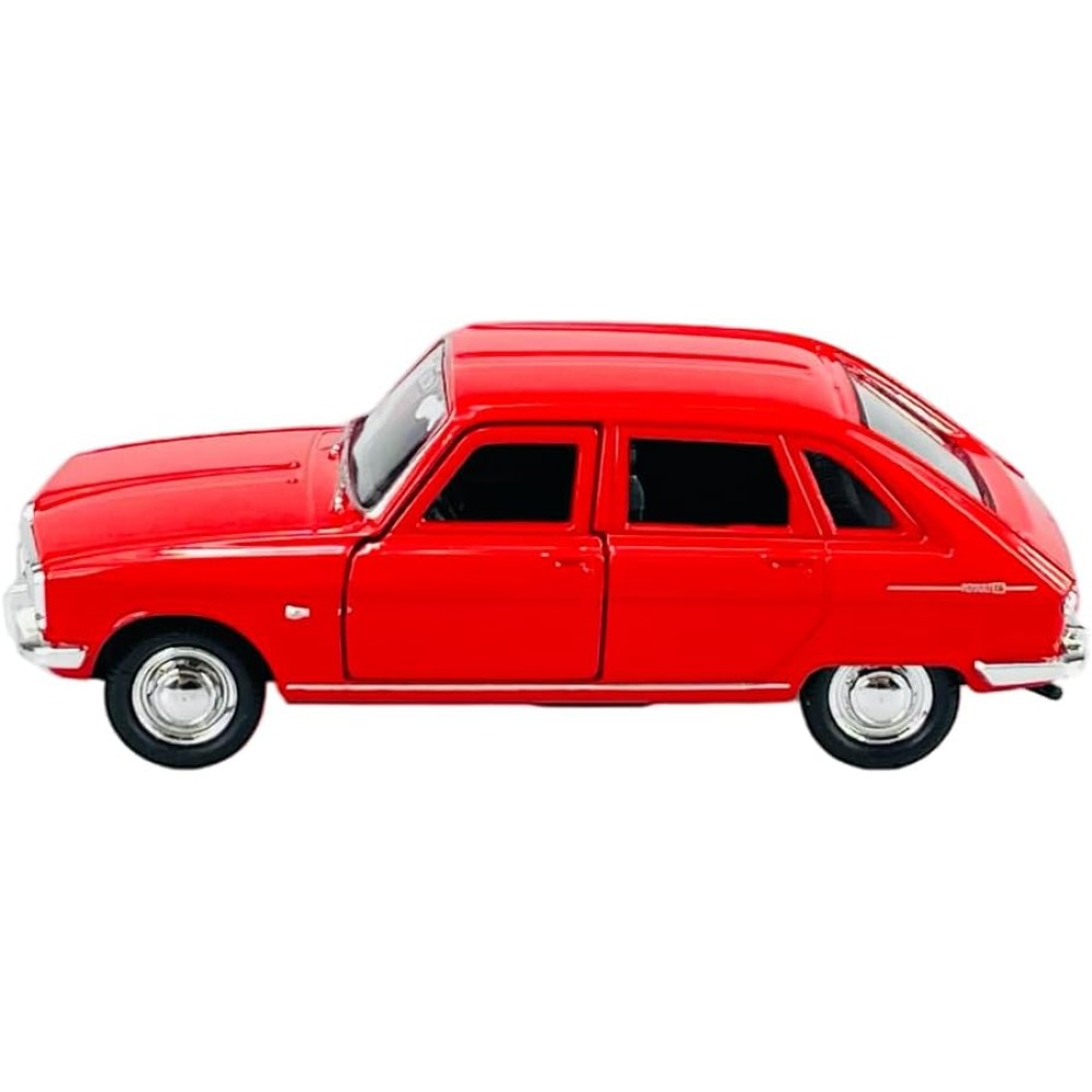 Колекционерски метален модел Renault 16 / Рено, WELLY, 1:34, червен
