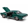 Колекционерски метален модел Pontiac GTO / Понтиак, 1965, WELLY, 1:24, тъмнозелен металик