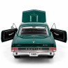 Колекционерски метален модел Pontiac GTO / Понтиак, 1965, WELLY, 1:24, тъмнозелен металик