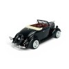 Колекционерски метален модел Ford Deluxe Cabriolet / Форд, 1936, WELLY, 1:24, черен