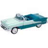 Колекционерски метален модел Oldsmobile Super 88 / Олдсмобил, 1955, WELLY, 1:24, синьо-зелен