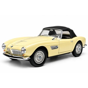 Колекционерски метален модел BMW 507 Roadster / БМВ, 1956, WELLY, 1:24, светлобежов