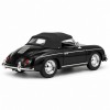 Колекционерски метален модел Porsche 356A Speedster / Порше, Welly, мащаб 1:24, черен