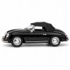Колекционерски метален модел Porsche 356A Speedster / Порше, Welly, мащаб 1:24, черен