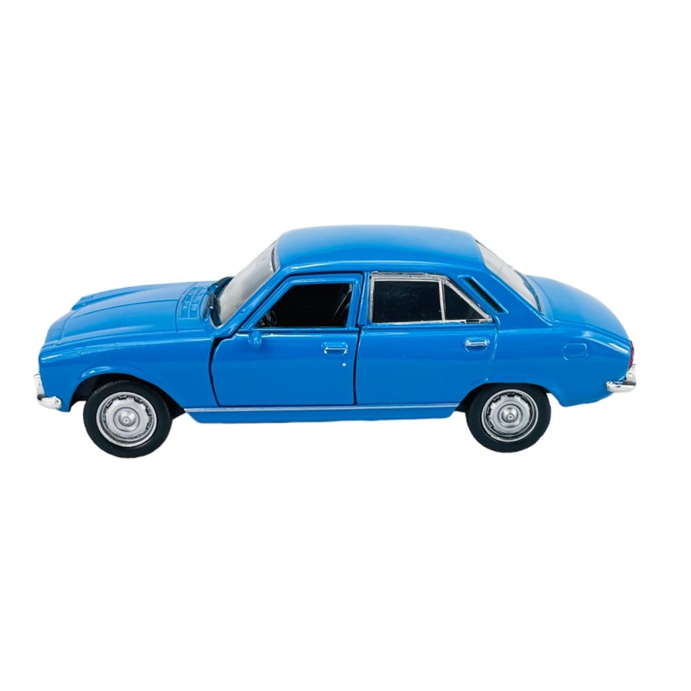 Колекционерски метален модел Peugeot 504 / Пежо, 1975, WELLY, 1:34, син