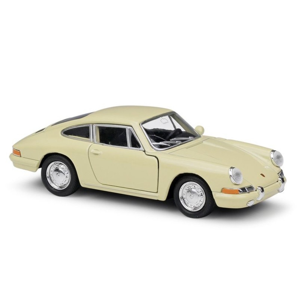 Колекционерски метален модел Porsche 911 / Порше, 1964, WELLY, 1:34, жълт