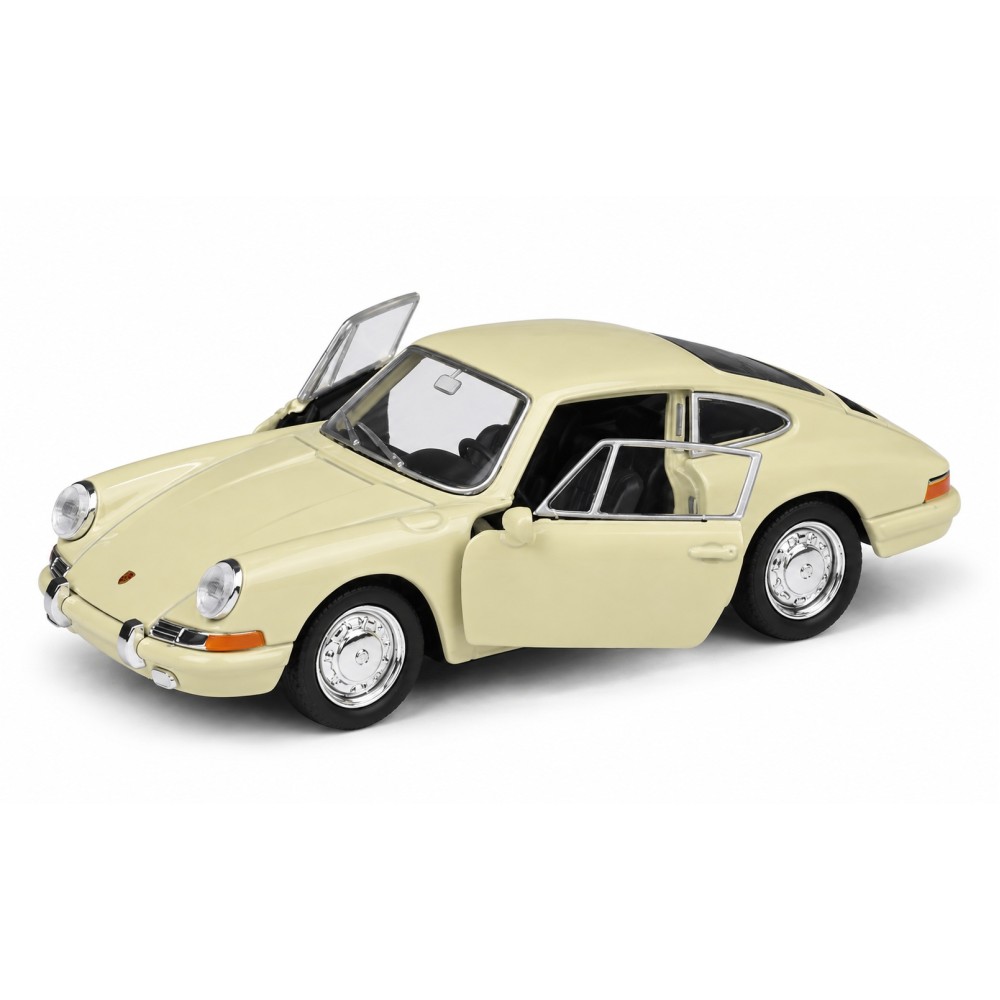Колекционерски метален модел Porsche 911 / Порше, 1964, WELLY, 1:34, жълт