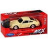 Колекционерски метален модел Porsche 911 / Порше, 1964, WELLY, 1:34, жълт