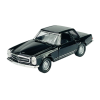Колекционерски метален модел Mercedes-Benz 230 SL (W113) / Мерцедес-Бенц, 1963, WELLY, 1:34, черен