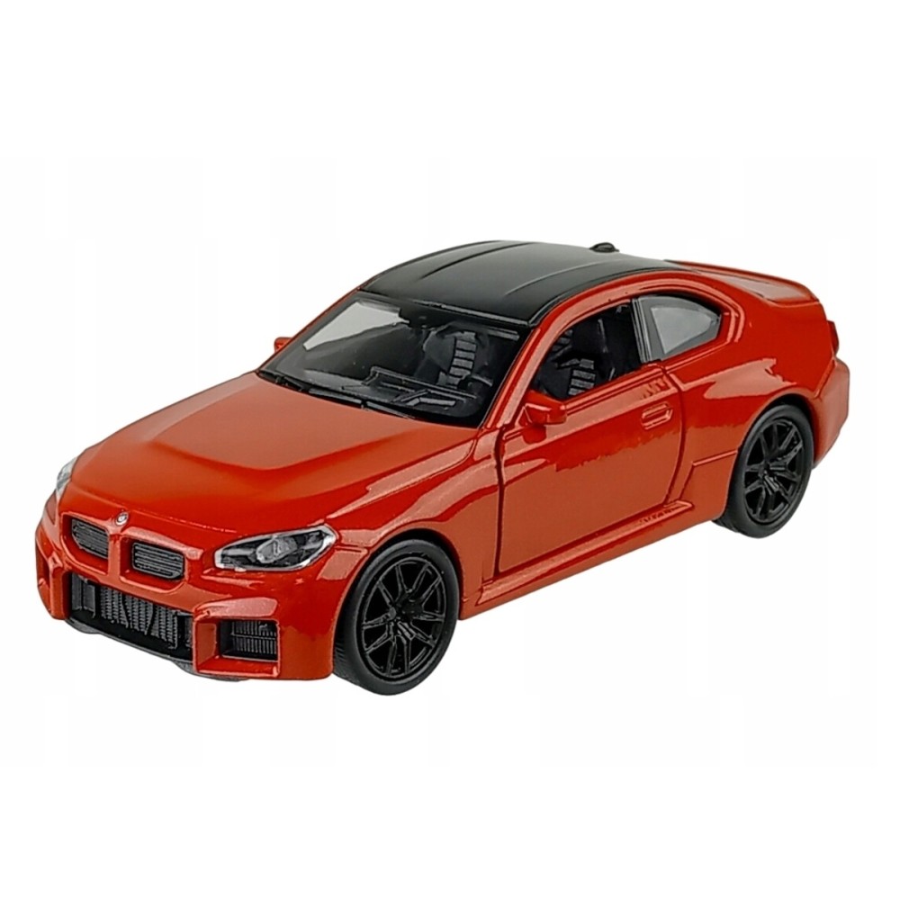 Колекционерски метален модел BMW M2 G87 Coupé / БМВ, 2023, WELLY, 1:34, червен металик
