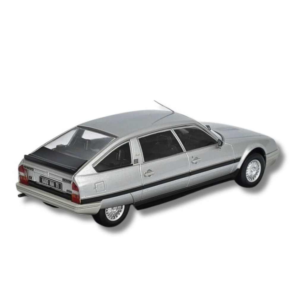 Метална колa Citroen CX 2500 Prestige Phase 2 / Ситроен, 1985, Hachette, мащаб 1:24, сив цвят