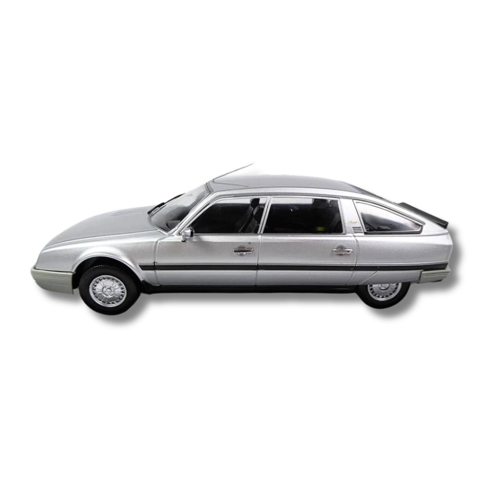 Метална колa Citroen CX 2500 Prestige Phase 2 / Ситроен, 1985, Hachette, мащаб 1:24, сив цвят