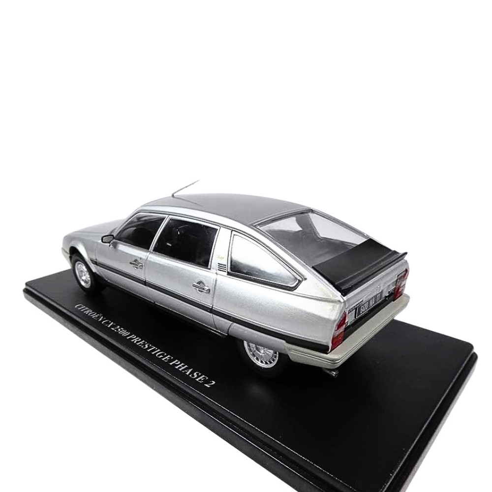Метална колa Citroen CX 2500 Prestige Phase 2 / Ситроен, 1985, Hachette, мащаб 1:24, сив цвят