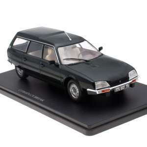 Метална колa Citroen CX Breack / Ситроен, 1976, Hachette, мащаб 1:24, тъмнозелен цвят