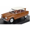 Колекционерски метален модел Citroën Ami 6 Club Break / Ситроен, 1968, EDICOLA, 1:24, кафяво-бял