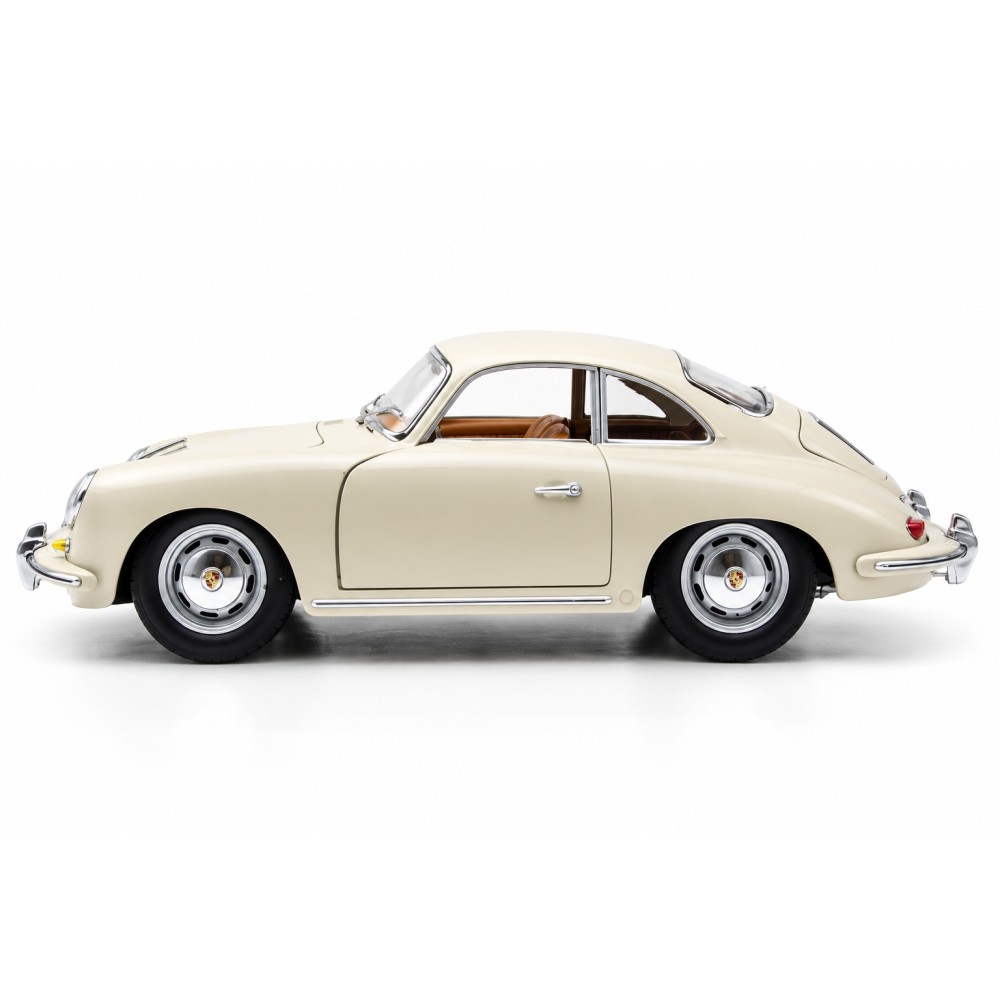 Колекционерски метален модел Porsche 356 B Coupé / Порше, 1961, Bburago, 1:24, бял