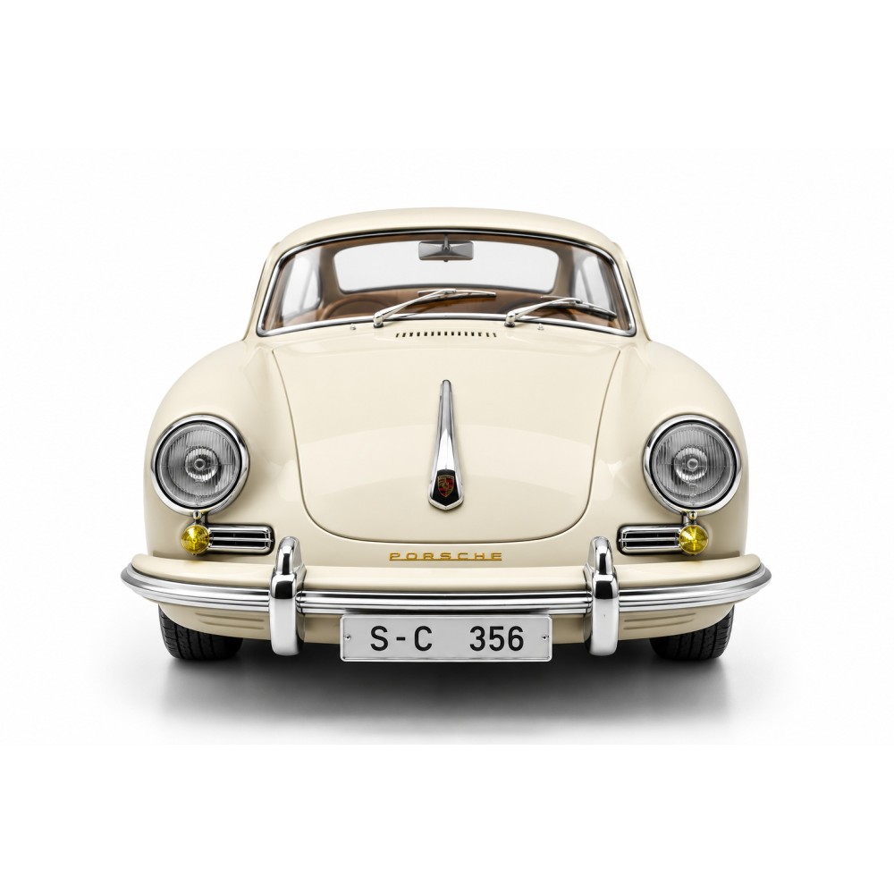 Колекционерски метален модел Porsche 356 B Coupé / Порше, 1961, Bburago, 1:24, бял