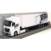 Колекционерски метален модел Mercedes-Benz Actros Sedis Logistics / Мерцедес-Бенц, Bburago, 1:43, бял