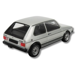 Метална кола Volkswagen Golf GTI 1.6 / Фолксваген Голф, 1976, Hachette, мащаб 1:24, сив цвят