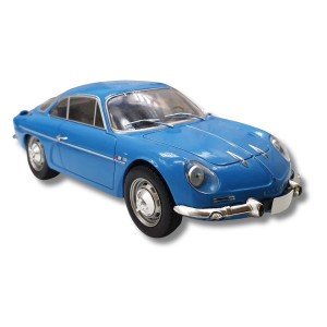 Метална кола Renault Dinalpine / Рено Диналпин, 1972, Hachette, мащаб 1:24, син цвят