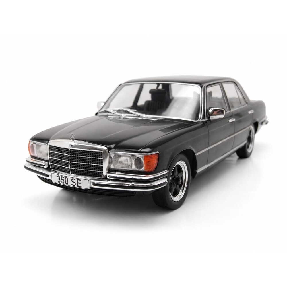 Метална кола Mercedes S-Class (W116) / Мерцедес, 1972, MCG, мащаб 1:18, черен цвят