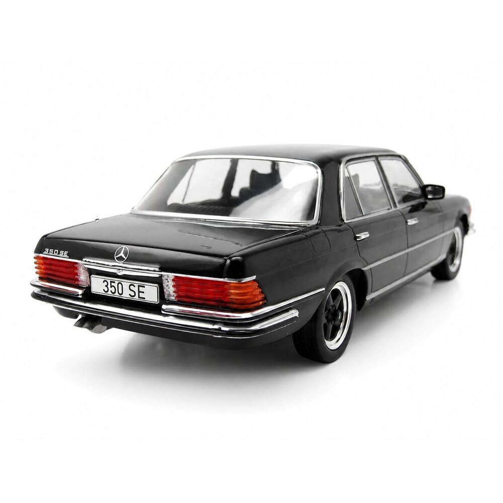 Метална кола Mercedes S-Class (W116) / Мерцедес, 1972, MCG, мащаб 1:18, черен цвят