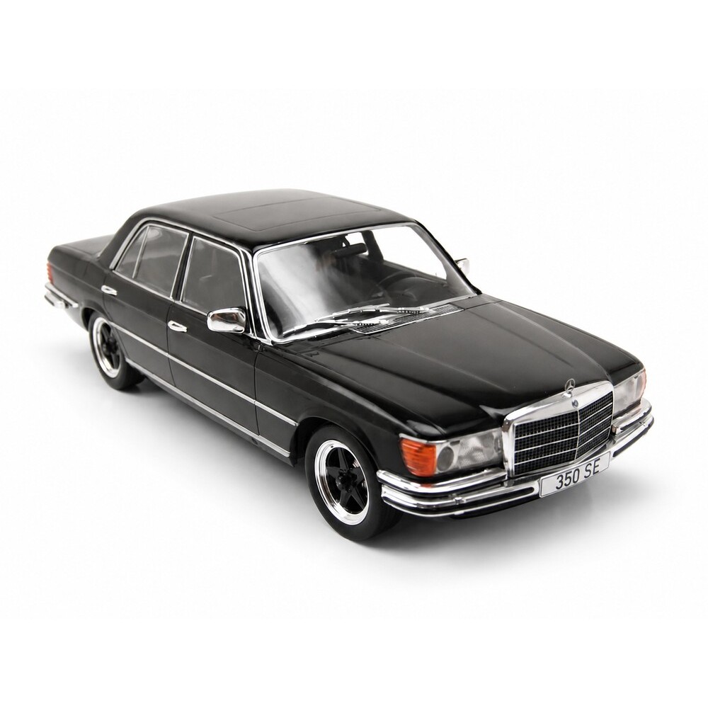 Метална кола Mercedes S-Class (W116) / Мерцедес, 1972, MCG, мащаб 1:18, черен цвят