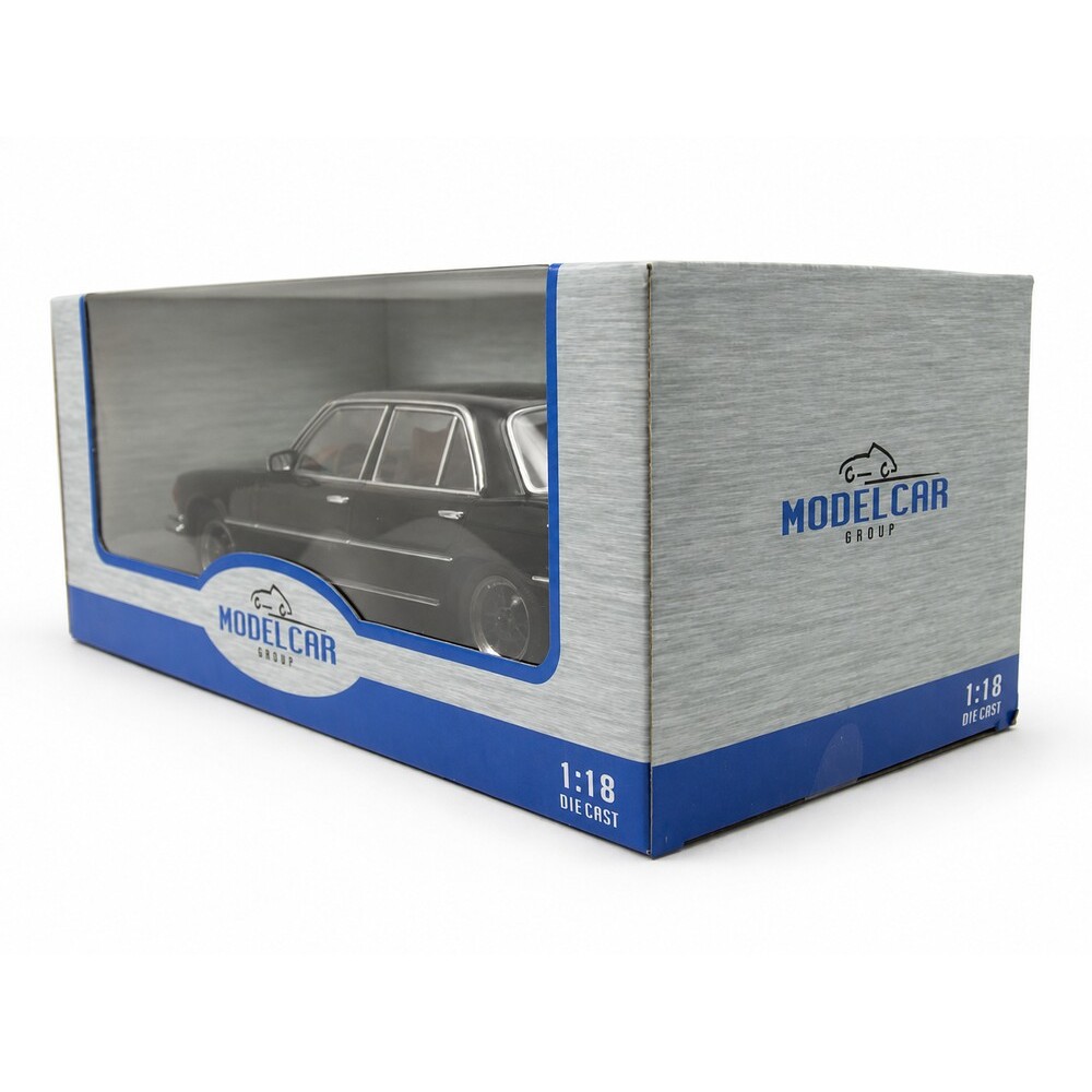 Метална кола Mercedes S-Class (W116) / Мерцедес, 1972, MCG, мащаб 1:18, черен цвят