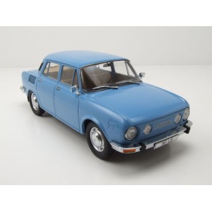Метална кола Skoda 100 / Шкода, 1969, MCG, мащаб 1:18, син цвят