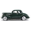 Метална кола Chevrolet Coupe / Шевролет, 1939, Motormax, мащаб 1:24, тъмнозелен цвят