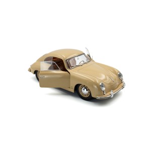 Колекционерски метален модел Porsche 356 Pre-A / Порше, 1953, SOLIDO, 1:18, светлокафяв