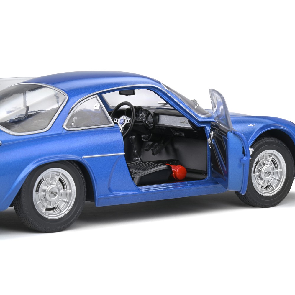 Метална кола Renault Alpine A110 1600S / Рено, 1969, Solido, мащаб 1:18, син цвят