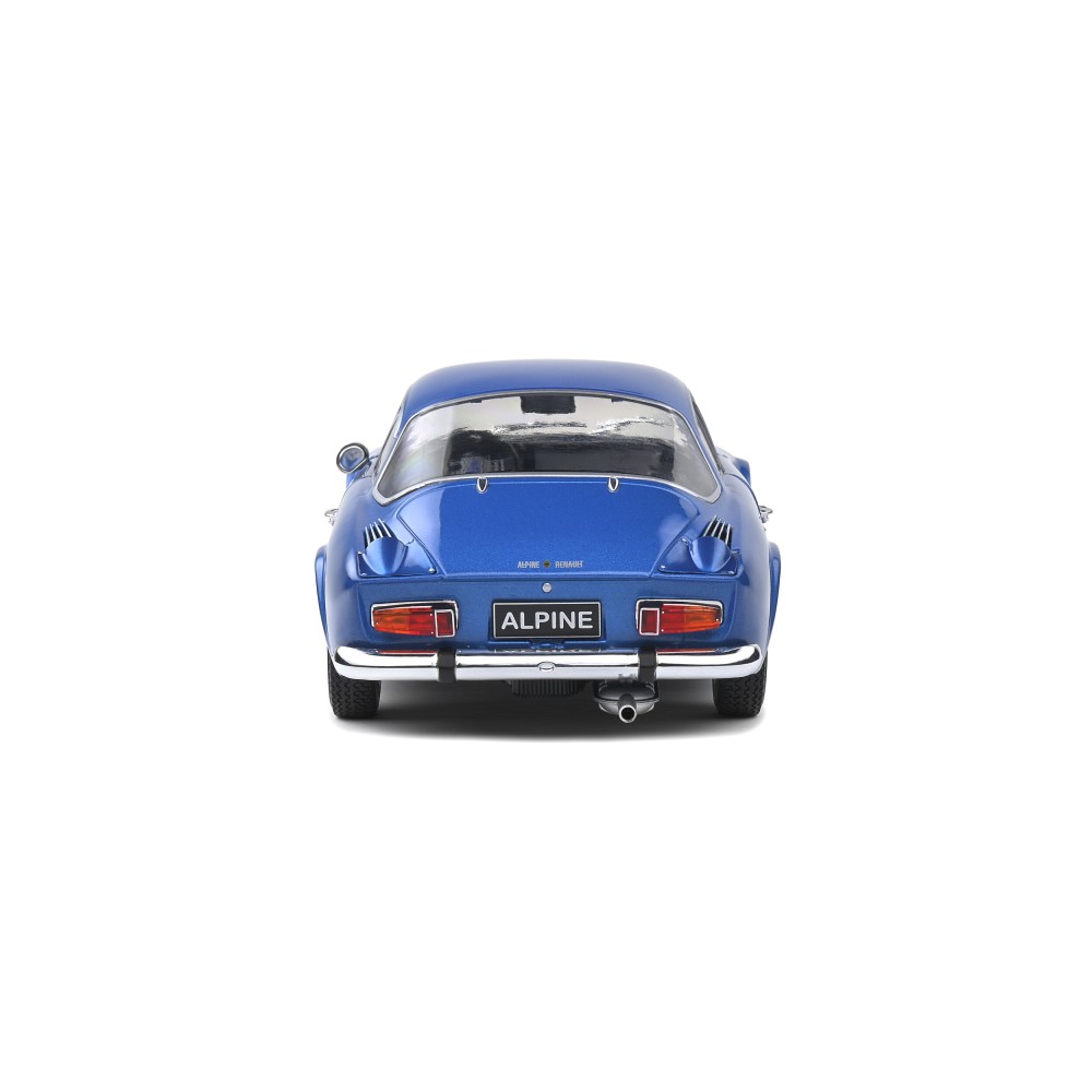 Метална кола Renault Alpine A110 1600S / Рено, 1969, Solido, мащаб 1:18, син цвят