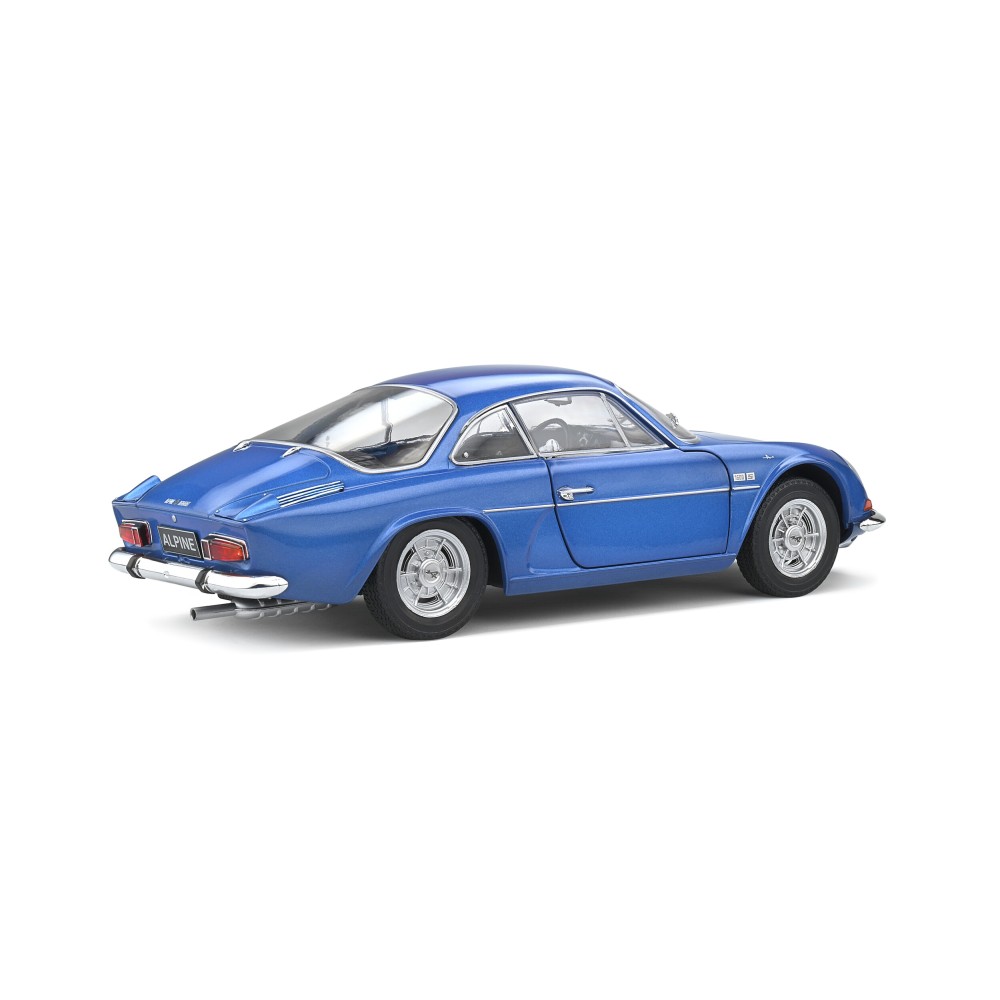 Метална кола Renault Alpine A110 1600S / Рено, 1969, Solido, мащаб 1:18, син цвят