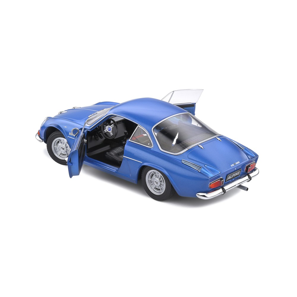 Метална кола Renault Alpine A110 1600S / Рено, 1969, Solido, мащаб 1:18, син цвят