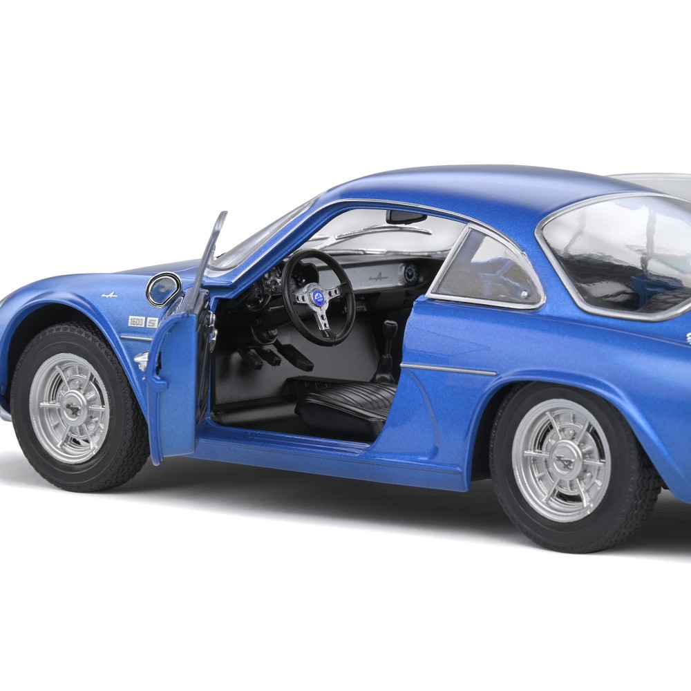 Метална кола Renault Alpine A110 1600S / Рено, 1969, Solido, мащаб 1:18, син цвят