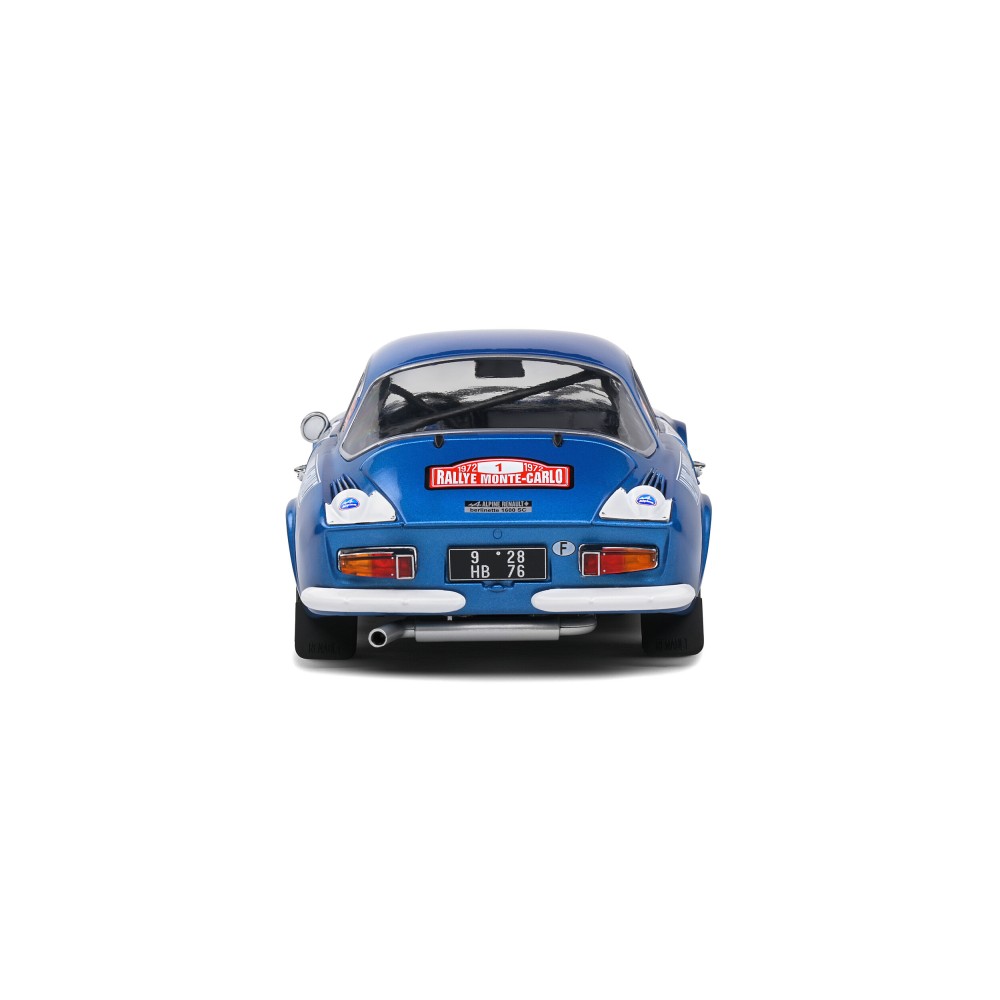 Колекционерски метален модел Renault Alpine A110 1600S / Рено Алпин, 1972, Solido, 1:18, син