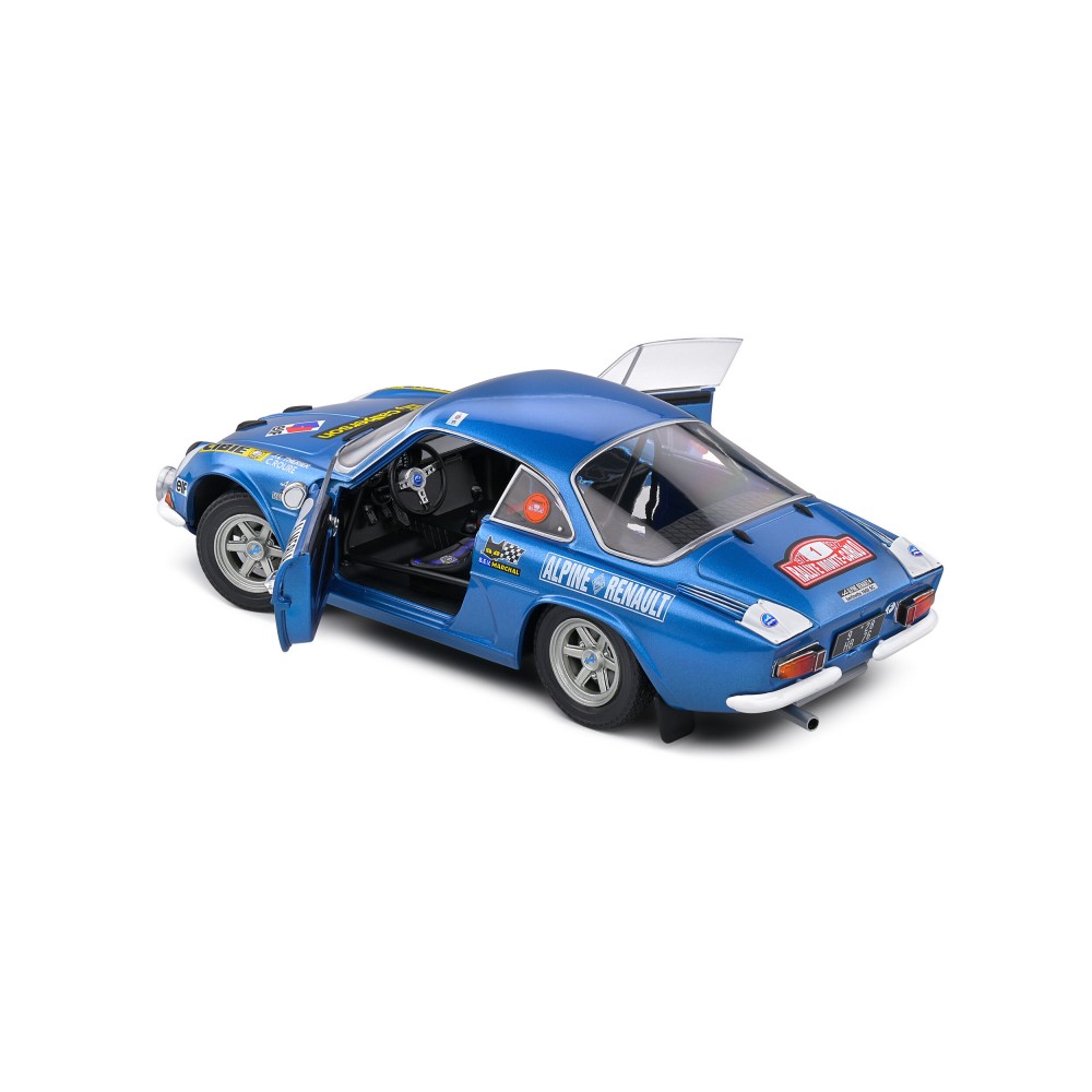 Колекционерски метален модел Renault Alpine A110 1600S / Рено Алпин, 1972, Solido, 1:18, син