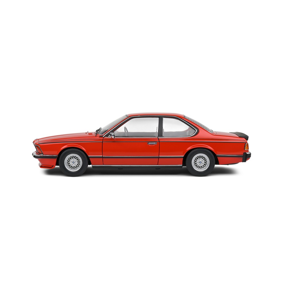 Колекционерски метален модел BMW 635 CSi E24 / БМВ, 1984, Solido, 1:18, червен
