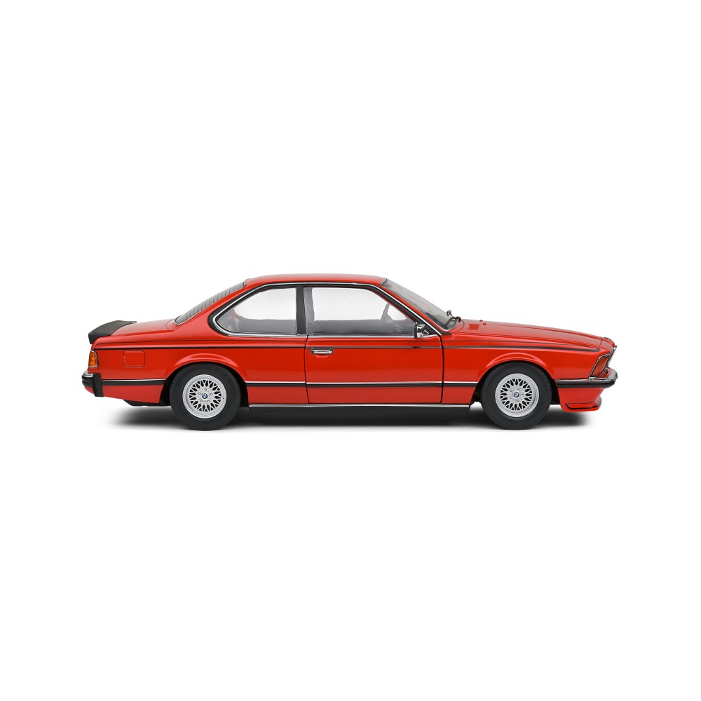 Колекционерски метален модел BMW 635 CSi E24 / БМВ, 1984, Solido, 1:18, червен