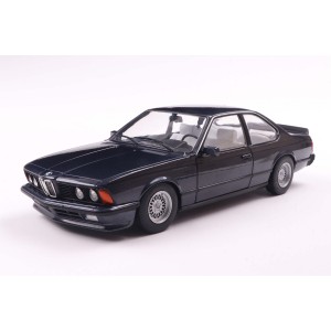 Колекционерски метален модел BMW 635 CSi E24 / БМВ, 1984, Solido, 1:18, тъмносин металик