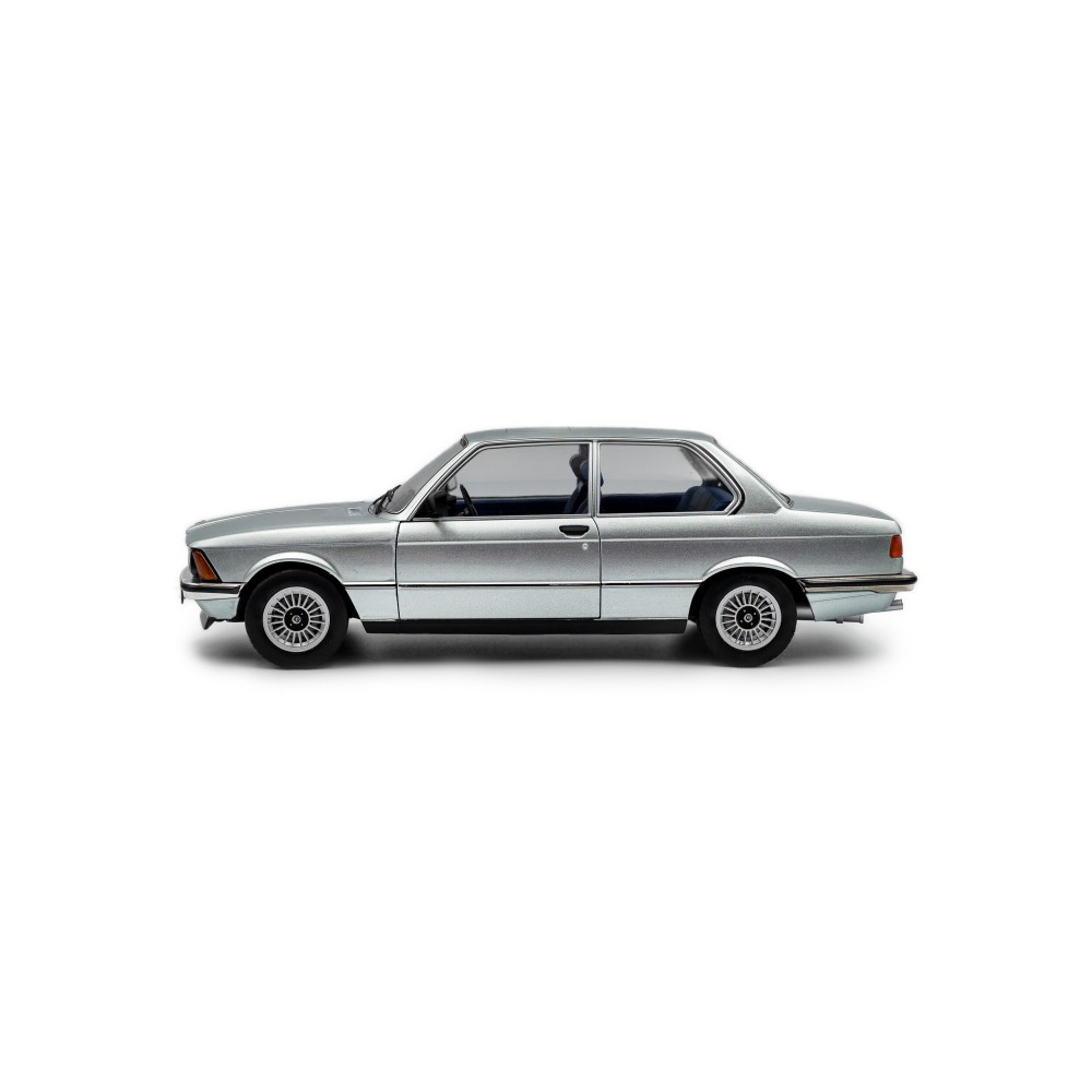 Метална кола BMW E21 323i / БМВ, 1980, Solido, мащаб 1:18, сапфирено-син цвят