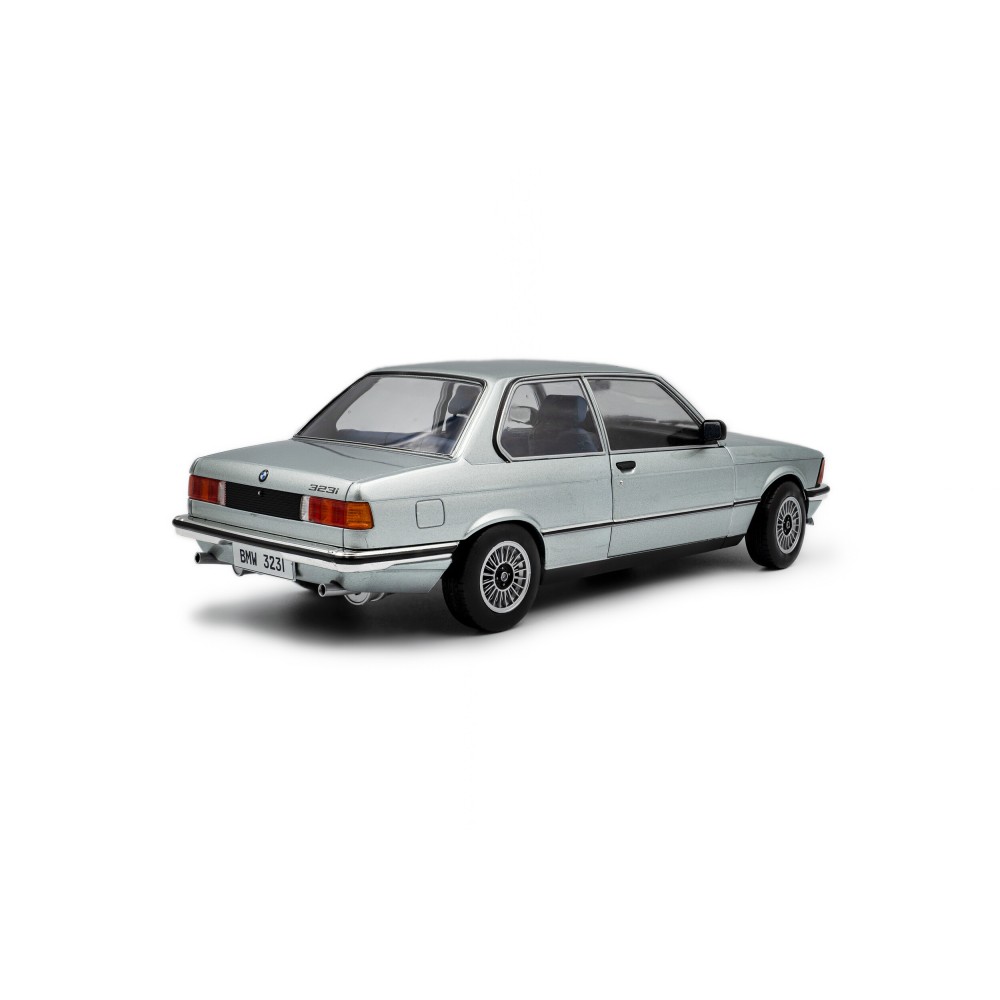 Метална кола BMW E21 323i / БМВ, 1980, Solido, мащаб 1:18, сапфирено-син цвят