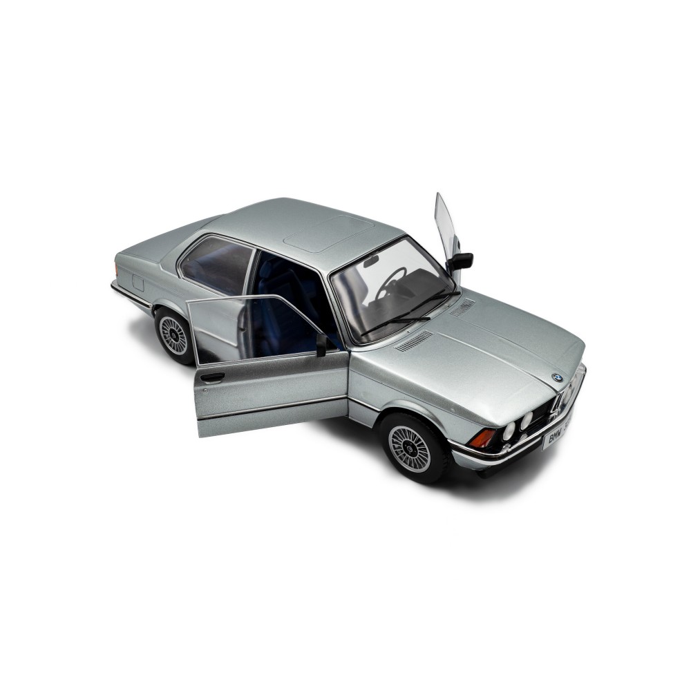 Метална кола BMW E21 323i / БМВ, 1980, Solido, мащаб 1:18, сапфирено-син цвят