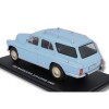 Колекционерски метален модел Warszawa 223 FSO Kombi / Варшава, 1965, EDICOLA, 1:24, светлосин