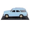 Колекционерски метален модел Warszawa 223 FSO Kombi / Варшава, 1965, EDICOLA, 1:24, светлосин