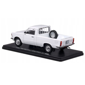 Колекционерски метален модел Polski Fiat 125p Pick-up / Полски Фиат, 1975, EDICOLA, 1:24, бял